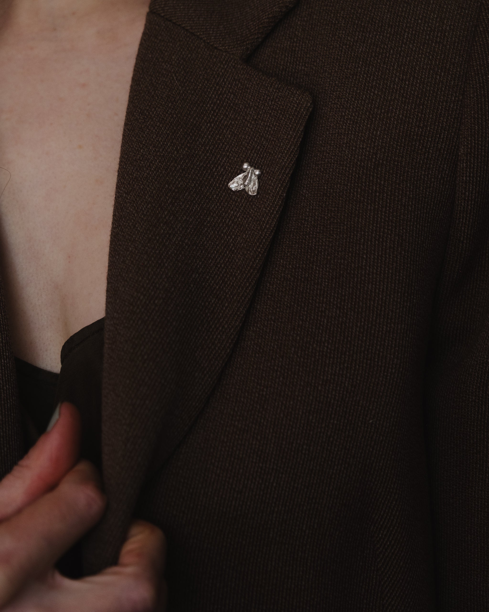 Hovering Fly Pin