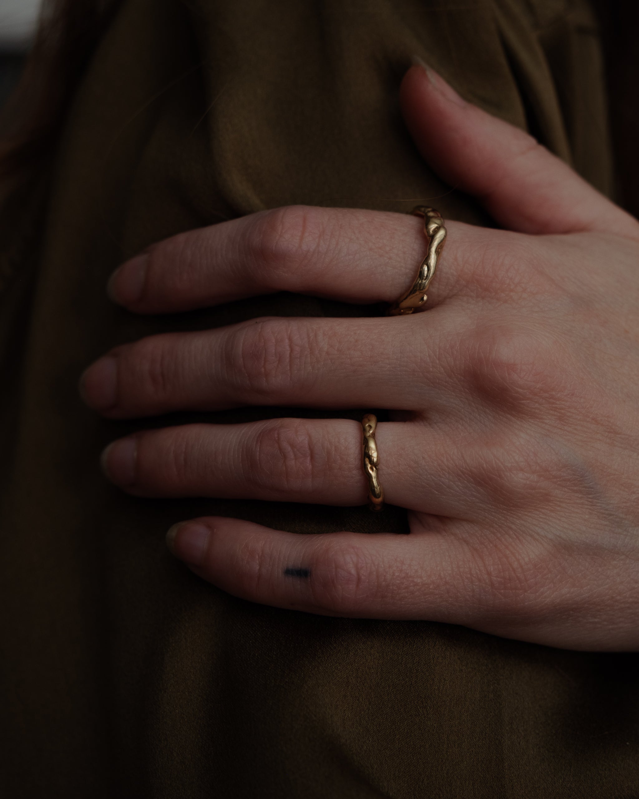 Gold Eternal Echo Band