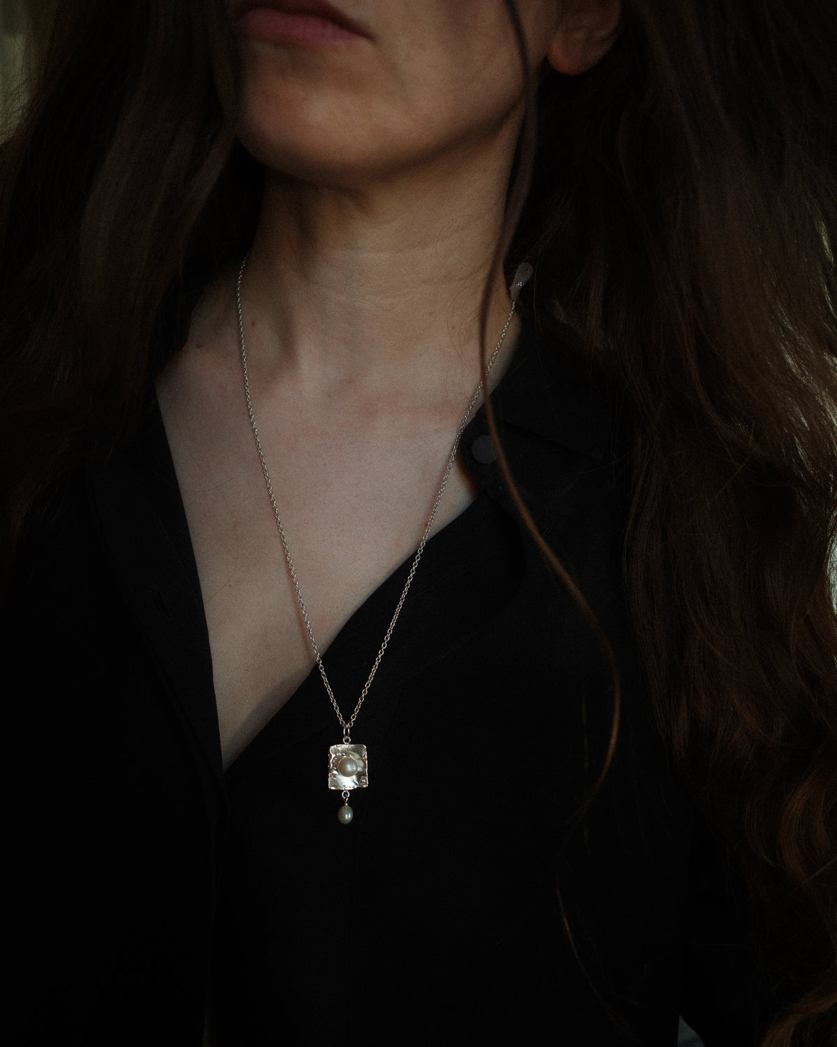 Orb Portrait Pendant