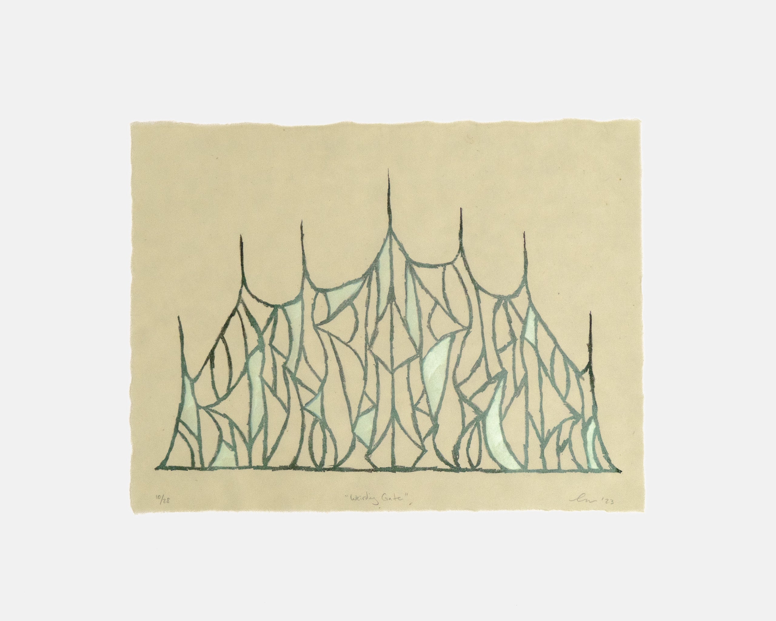Weirding Gate Lithograph