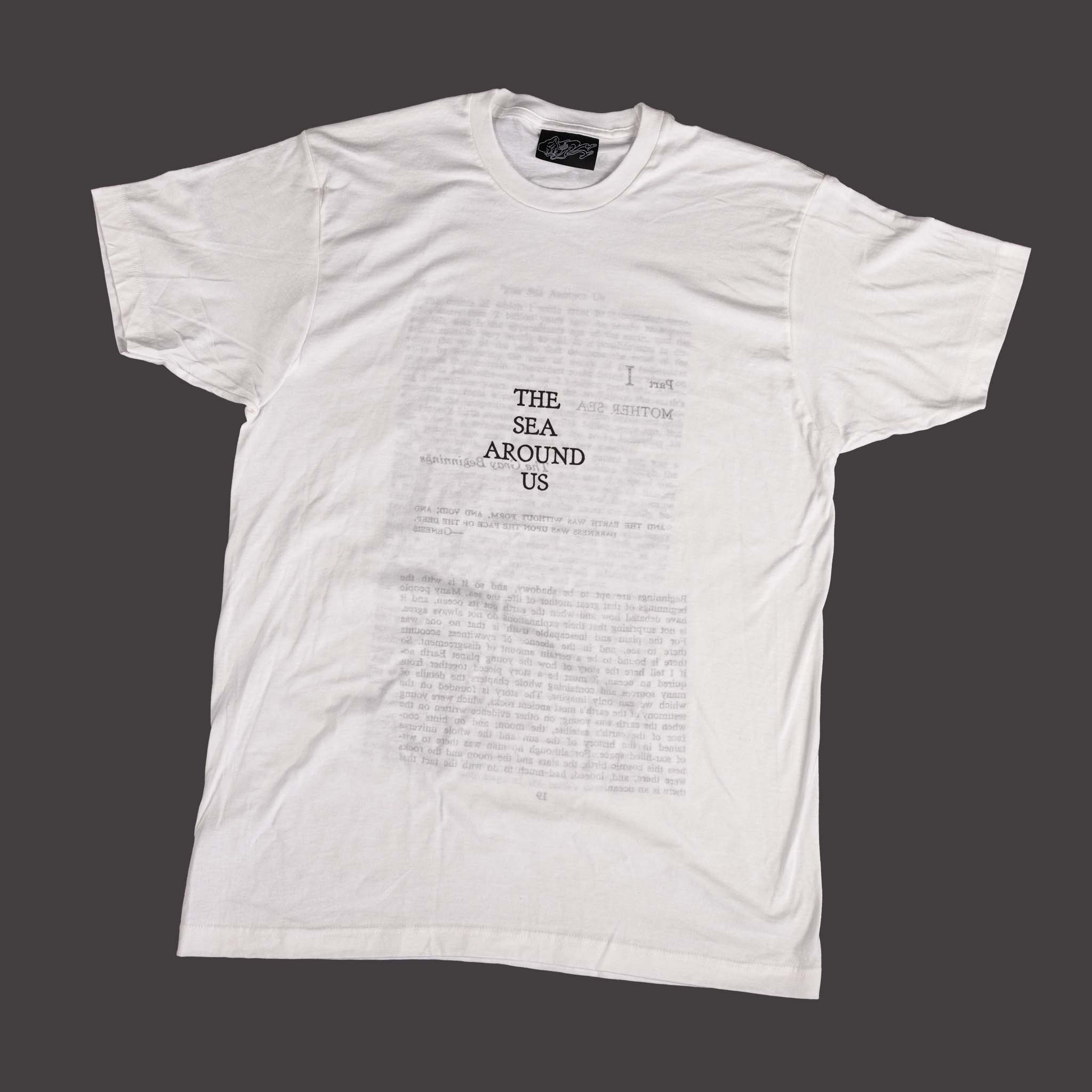 David Horvitz Bookshirt